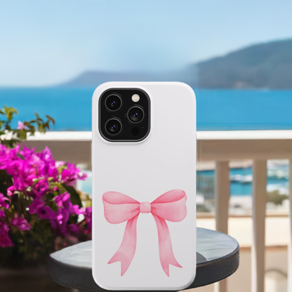 Pink Bow  MagSafe iPhone® Case