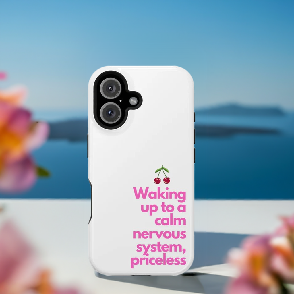Stay Calm MagSafe iPhone® Case White