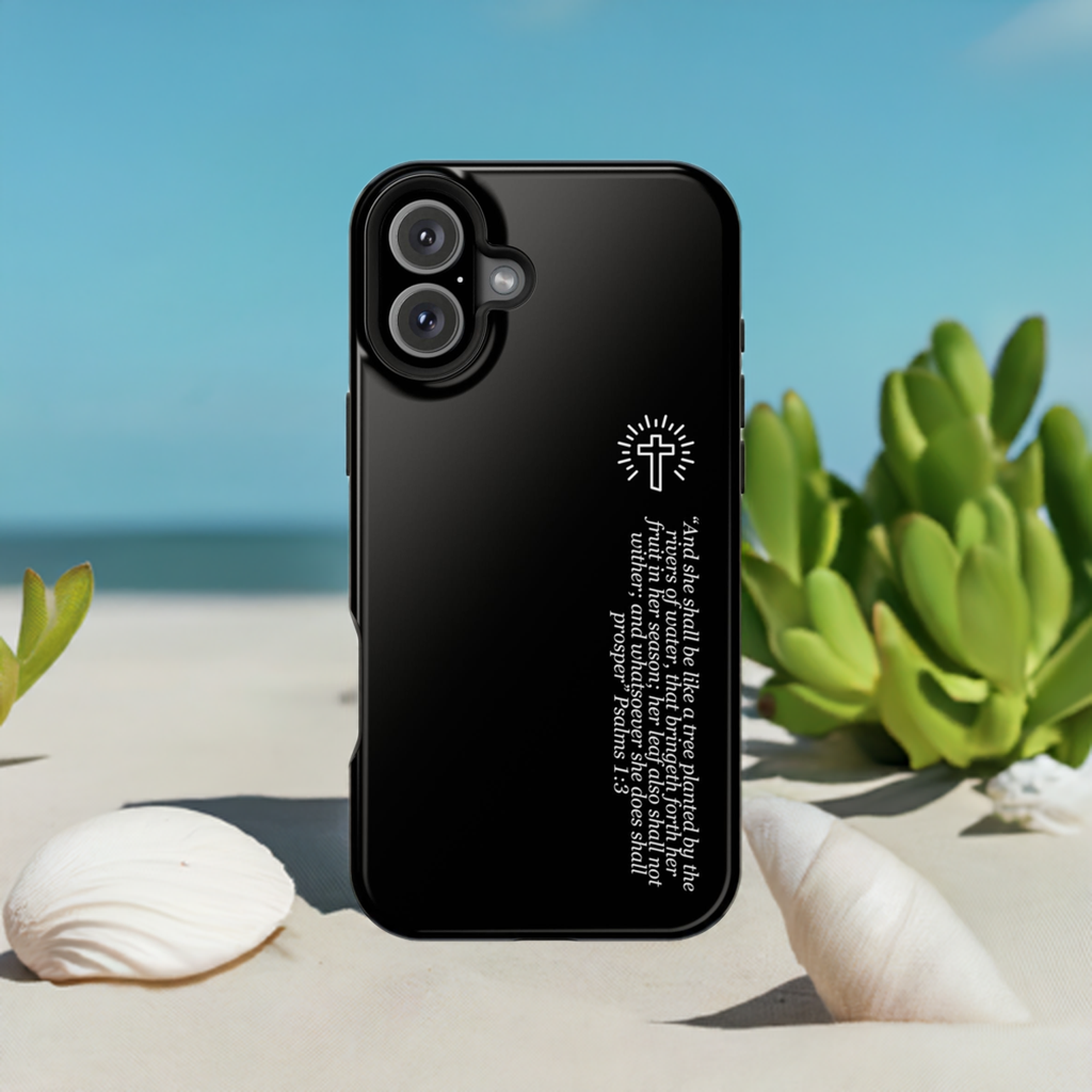 She Shall be Planted MagSafe iPhone® Case Black