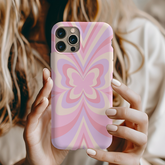 Pink Bow & Butterfly MagSafe iPhone® Case