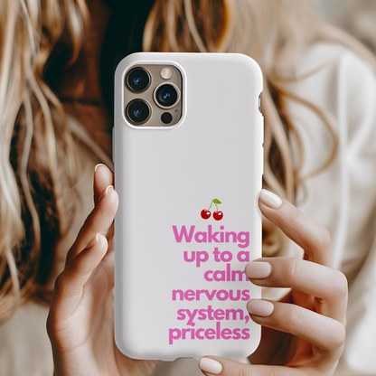 Stay Calm MagSafe iPhone® Case White