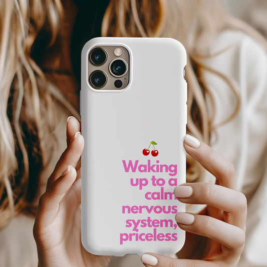 Stay Calm MagSafe iPhone® Case White