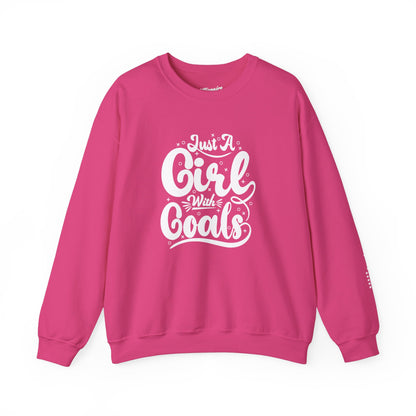 just a girl with goals pink