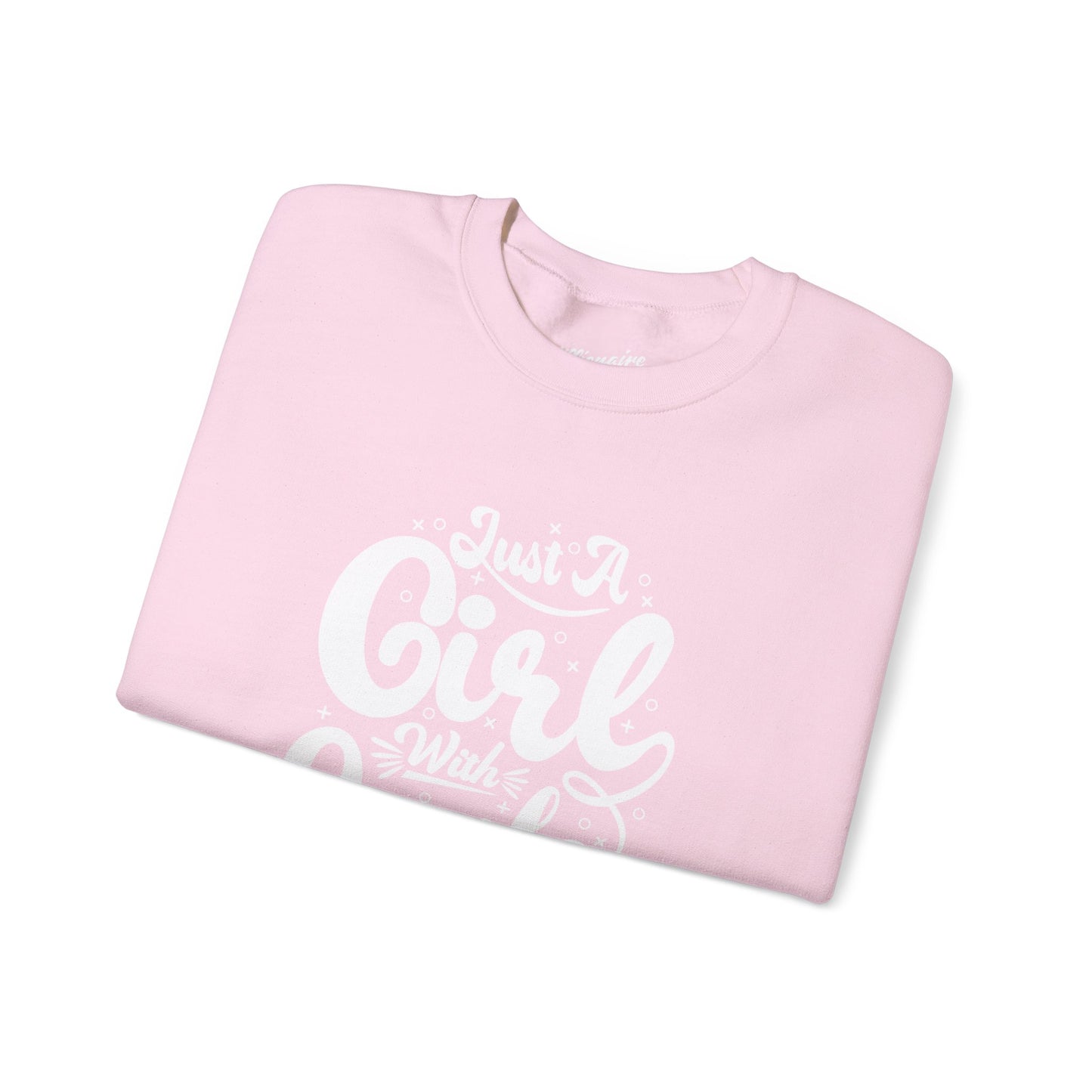 Just a Girl with Goals Unisex Crewneck Sweatshirt