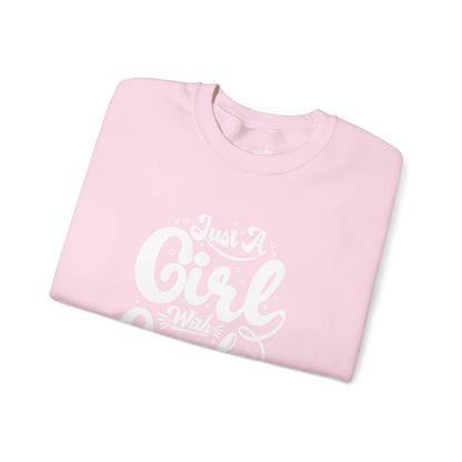 Just a Girl with Goals Unisex Crewneck Sweatshirt