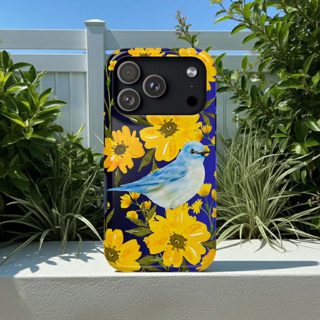 Yellow Flowers MagSafe iPhone® Case