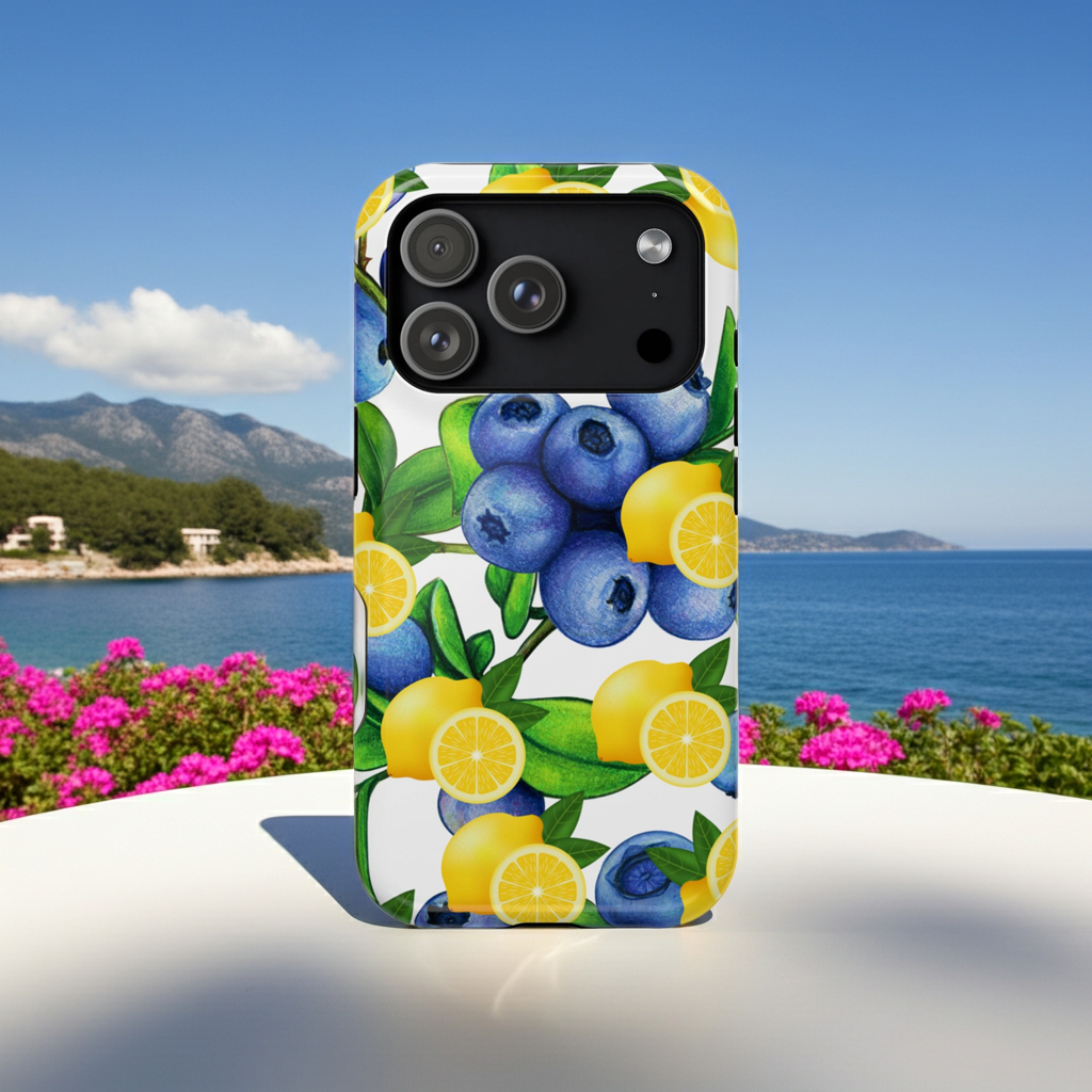 Blueberry Lemon Bliss MagSafe iPhone® Case