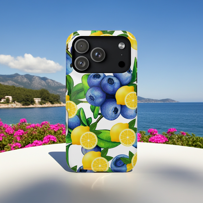 Blueberry Lemon Bliss MagSafe iPhone® Case